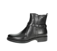 Valleverde Tronchetto Donna 47511 in Pelle Nero Modello Casual. Una Calzatura Comoda Adatta per Tutte Le Occasioni. Autunno-Inverno 2022. EU 39
