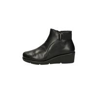 Valleverde Tronchetto Donna VS10413 in Pelle Nero Modello Casual. Una Calzatura Comoda Adatta per Tutte Le Occasioni. Autunno-Inverno 2022. EU 37