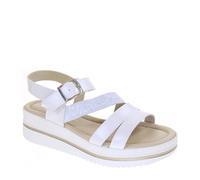 VALLEVERDE V32102 Sandali Sportivi Donna Pelle Avorio