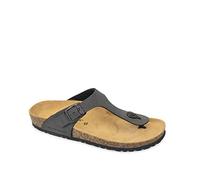 Valleverde VG1830P Infradito Sandali bio Scarpe Uomo Pelle Nero Nero/42