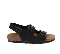 Valleverde VG9910 Sandali bio Scarpe Trekking Uomo in Pelle Nero/40