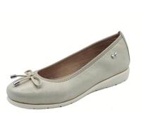 Valleverde VS10100C Camoscio Beige Ballerine per Donna in Nabuk Satinato (Taglia 36)