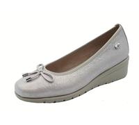 Valleverde VS10330A Camoscio Avorio Ballerine per Donna in Nabuk Satinato (Taglia 39)