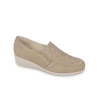 Valleverde VS10332A Mocassino Sneakers Donna Zeppa Pelle Beige 37/Beige