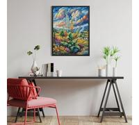 Valley Flower Sea Landscape Puzzle 500 Pezzi Rompicapo Per Momentidi Pace Animals And Plants Attività Solitaria Rilassante Antistress Naturale Regalo Per Chi Ama La Tranquillità 500 PCS