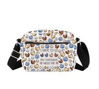 Valley Game Inspired Crossbody Bag Video Game Regali Pixel Chicken Lover Regalo Agricoltura Paese Avventura Gioco Regalo, Need Me Hb Regno Unito, INCHES