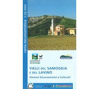 Valli del Samoggia e del Lavino. Itinerari escursionistici e culturali. Carta escursionistica 1:25.000