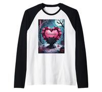 Valloween Romanticismo e minaccia Maglia con Maniche Raglan