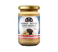 Valnerina Tartufi Burro di Arachidi con Tartufo Nero 200g per Ricette Dolci e Salate Gourmet, Naturale, Vegan, senza Zuccheri, Gluten Free Crema Spalmabile per Ricette Creative, Snack, Pasta e Risotti