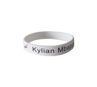 Valnight Braccialetti personalizzati di calciatori (Kylian Mbappé e Bellingham), colori del club, firma e numero delle tue magliette., Pequeño, Silicone, Nessuna pietra preziosa
