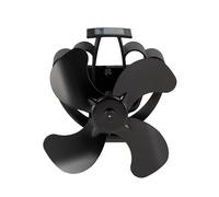 Valo Ventilatore per stufa, magnetico, silenzioso, 18 x 15,2 x 18,3 cm (L x P x A), nero) VK000604
