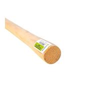 Valoak Manico in Legno di Faggio per Zappa e Attrezzi da Giardinaggio Modello Bellota | Lunghezza 110 cm | Occhio Ovale Diametro 3,8 cm | Made in Italy