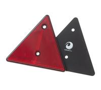 valonic triangle reflector 2 pieces - 6 x 6 inch - reflector for trail
