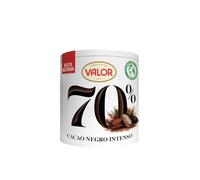 Valor, Cacao Nero Solubile 70% Sapore intenso e delizioso - Ideale per la colazione con latte caldo o freddo 300 gr