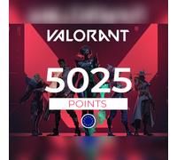 VALORANT Gift Card - 5025 Valorant Points Key - EU