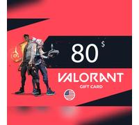 VALORANT Gift Card 80 USD Key - NORTH AMERICA