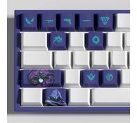 Valorant Omen 11 Tasti Cappuccio Profilo OEM Ergonomico, Materiale PBT OEM Profile Dye Sublimazione Layout, Compatibile con la maggior parte delle tastiere meccaniche (3)