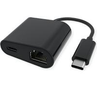 VALUE 12991118 - Scheda di rete, USB-C, Gigabit Ethernet, 1 RJ45, PD 100 W.