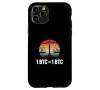 Valore di uguaglianza di Bitcoin 1BTC = 1BTC libertà monetaria bitcoin Custodia per iPhone 11 Pro
