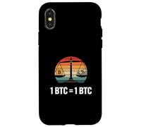 Valore di uguaglianza di Bitcoin 1BTC = 1BTC libertà monetaria bitcoin Custodia per iPhone X/XS