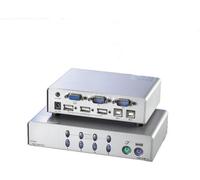 Valore KVM e Switch USB - 1 utente - 2 PCS tastiera/video/mouse (KVM) -Switch Silver (11.99.5845)