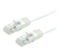 Valore OTP Patch Cable Cat6/Kl.E, bianco, 1m NEW