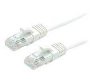 Valore OTP Patch Cable Cat6/Kl.E, bianco, 1m NEW