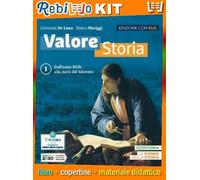 VALORE STORIA 1 - ED. CON CLIL (9788839562920) - Libro Scolastico + Kit Scuola con Copertine Rebillo
