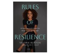 Valorie Burton Rules of Resilience (Tascabile)
