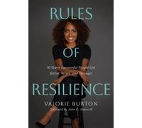 Valorie Burton Rules of Resilience (Tascabile)