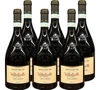 Valpolicella Classico Doc | Lena di Mezzo | Monte del Frà | Vino Rosso del Veneto | Confezione 6 Bottiglie 75 Cl | Idea Regalo