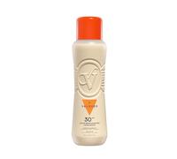 VALQUER Latte Abbronzante Idratante alla Carota SPF 30 | Crema Solare Viso e Corpo contro i Raggi UV | Antiossidante e Rigenerante con Vitamina E | Abbronzatura Naturale | 480 ml