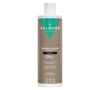 VALQUER Power Color Shampoo Esaltatore di Colore Nero | 400 ml | Ravviva il nero | Formula Zero | Vitamina E e ingredienti naturali | Capelli naturali e colorati