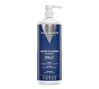 VALQUER Silver Platinum Violet Toning Shampoo | Mantiene il colore e neutralizza i toni gialli o arancioni nei capelli biondi o chiari | Con malachite e vitamine | 1 L