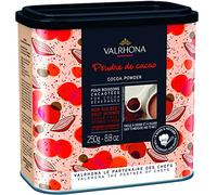 Valrhona - Polvere di cacao francese olandese, per cuoco di scelta del cacao. Colore caldo, rosso, puro, scuro, intenso sapore. Poudre de Cacao. Ideale per dessert e cioccolata calda. Kosher. 250 g (confezione da 1)
