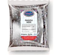 Valsapori - FAGIOLI NERI SECCHI - CONFEZIONE 1000 Gr | Legumi Secchi Italiani Coltivati in Regime Controllato, ottimi per preparare Zuppe, Insalate, Vellutate e ricette salutari