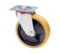 Valsecchi Ruota a Forcella Girevole 22 Avo D.mm 125x25 P.mm 100x85