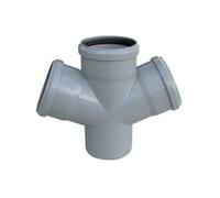 Valsir Braga Doppia HTDA 50/50mm x 67° per Tubi di Scarico, Multicolore, Taglia Unica