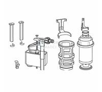 KIT AGGIORNAMENTO CASSETTA EGEA VALSIR VS0827802