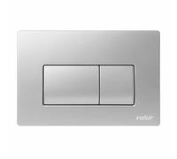 Valsir P1 Placca di Comando Meccanica Cromo Satinato | VS0871337