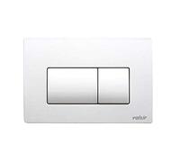 Valsir Placca di Comando 215x145mm per Cassetta di Scarico Tropea S Bianca, Multicolore, Standard