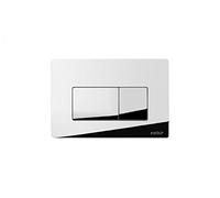 VALSIR - PLACCA DI COMANDO MECCANICO P1 CROMO LUCIDO DOPPIO TASTO VS0871335