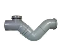 Sifone Firenze in PP Valsir PP3 per tubi di scarico D110mm L315mm VS0533110