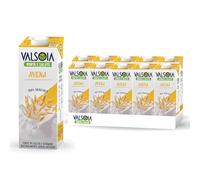 Valsoia - Bevanda Avena Drink, Box da 10 Tetra Brik da 1000 ml, 100% Vegetale, Senza Lattosio, con Calcio e Vitamine, Ideale anche per Vegani e Vegetariani, può Contenere Tracce di Glutine