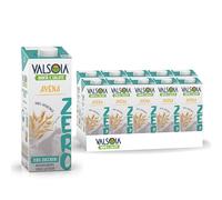 Valsoia - Bevanda Avena Zero Zuccheri, Box da 10 Tetra Brik da 1000 ml, 100% Vegetale, Senza Lattosio, con Calcio e Vitamine, Ideale anche per Vegani e Vegetariani, può Contenere Tracce di Glutine
