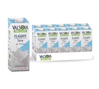 Valsoia - Bevanda Soia Gusto Classico, Box da 10 Tetra Brik da 1000 ml, 100% Vegetale, Senza Lattosio e Glutine, Fonte di Proteine Vegetali, Ideale anche per Vegani, Vegetariani e Celiaci