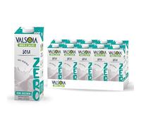 Valsoia - Bevanda Soya Zero Zuccheri, Box da 10 Tetra Brick da 1000 ml, 100% Vegetale, Senza Lattosio e Glutine, Ricco di Proteine Vegetali, Ideale anche per Vegani, Vegetariani e Celiaci