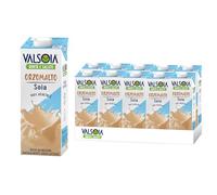 Valsoia - Bevanda Soyadrink Orzomalto, Box da 10 Tetra Brik da 1000ml, 100% Vegetale, Senza Lattosio, Fonte di Proteine Vegetali, Ideale anche per Vegani e Vegetariani, può Contenere Tracce di Glutine