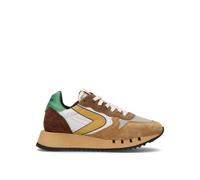 VALSPORT - MAGIC HERITAGE NYLON Sneaker donna bianca/marrone in suede 38