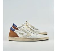Valsport Scarpa Sneaker Davis Heritage in Nappa Bianco Marrone Dust Uomo